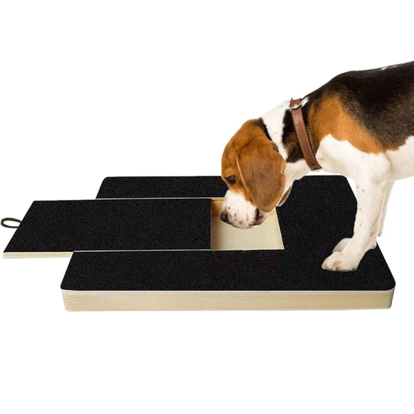 Unbranded Dog‎ Nail Scratch Board Black Beige One Size - Picture 2 of 9